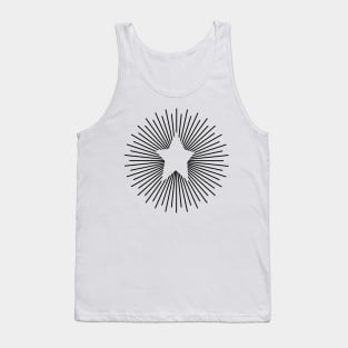 Star Burst Graphic Tank Top